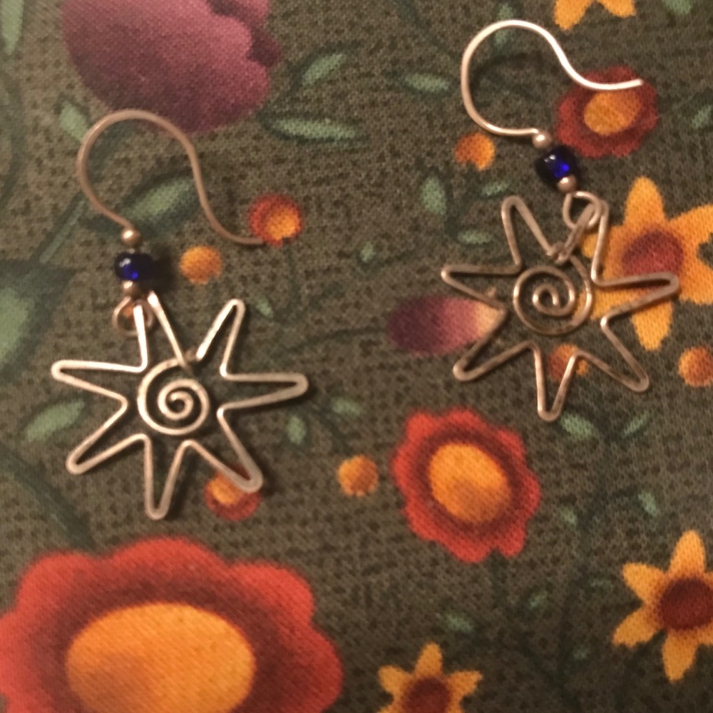 Vintage Sterling Silver Earrings